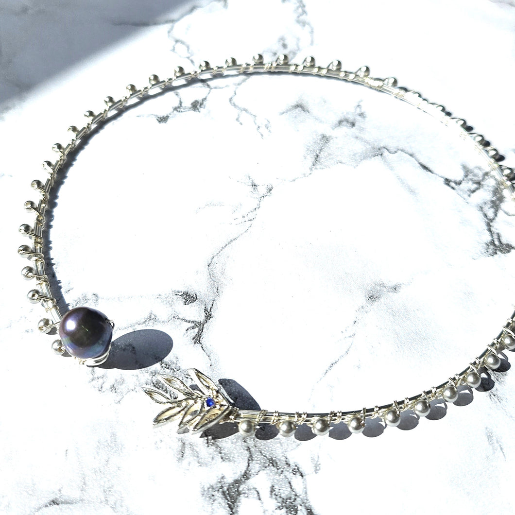 Feuille Pearl Choker II