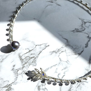 Feuille Pearl Choker II